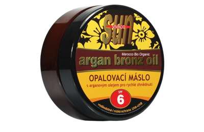 SunVital Argan Bronz Oil máslo na opalování SPF6 200 ml